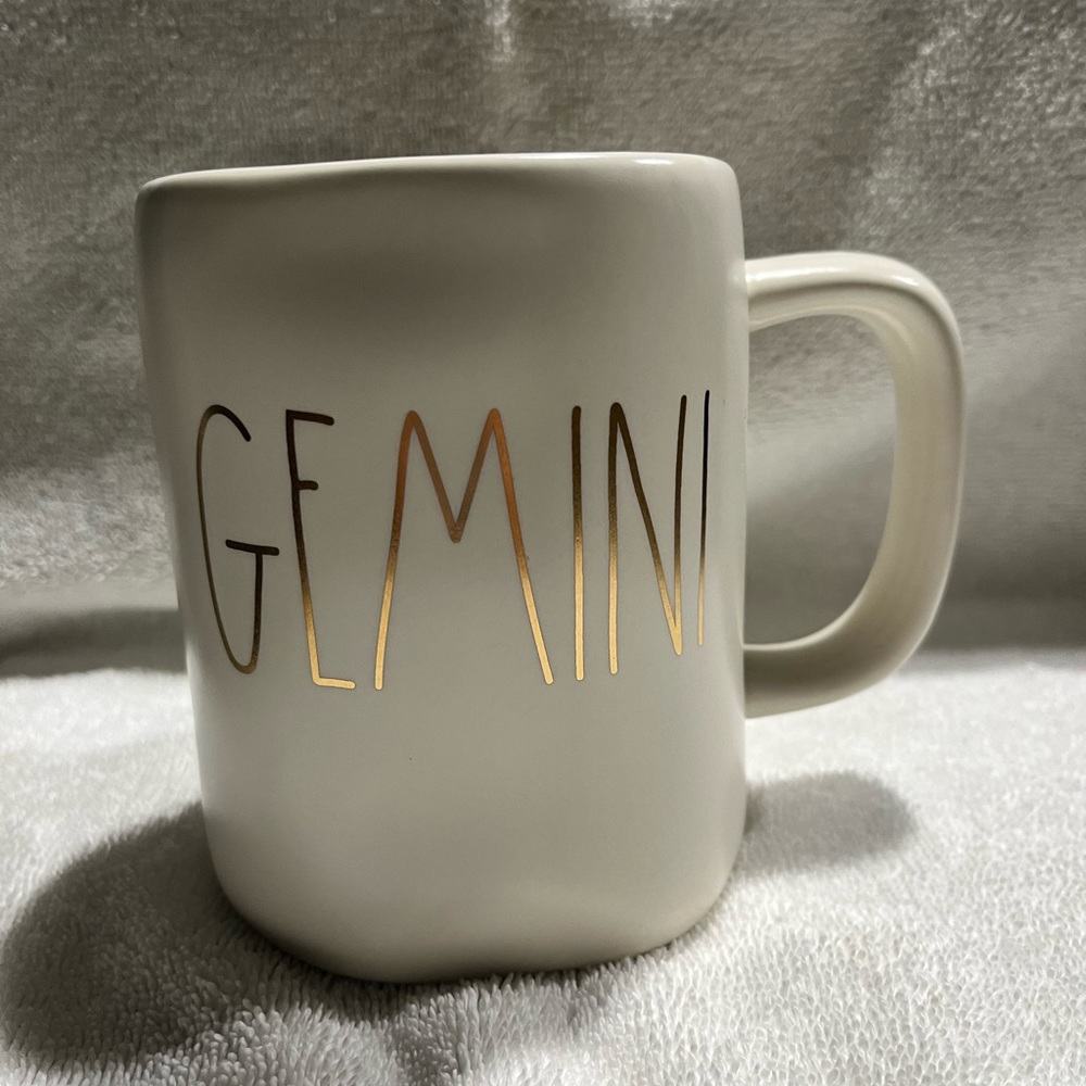 Rae Dunn coffee mug new GEMINI